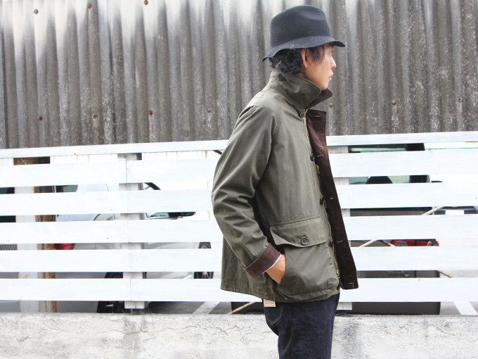 YAECA ヤエカ Landcloth Field Jacket OILED