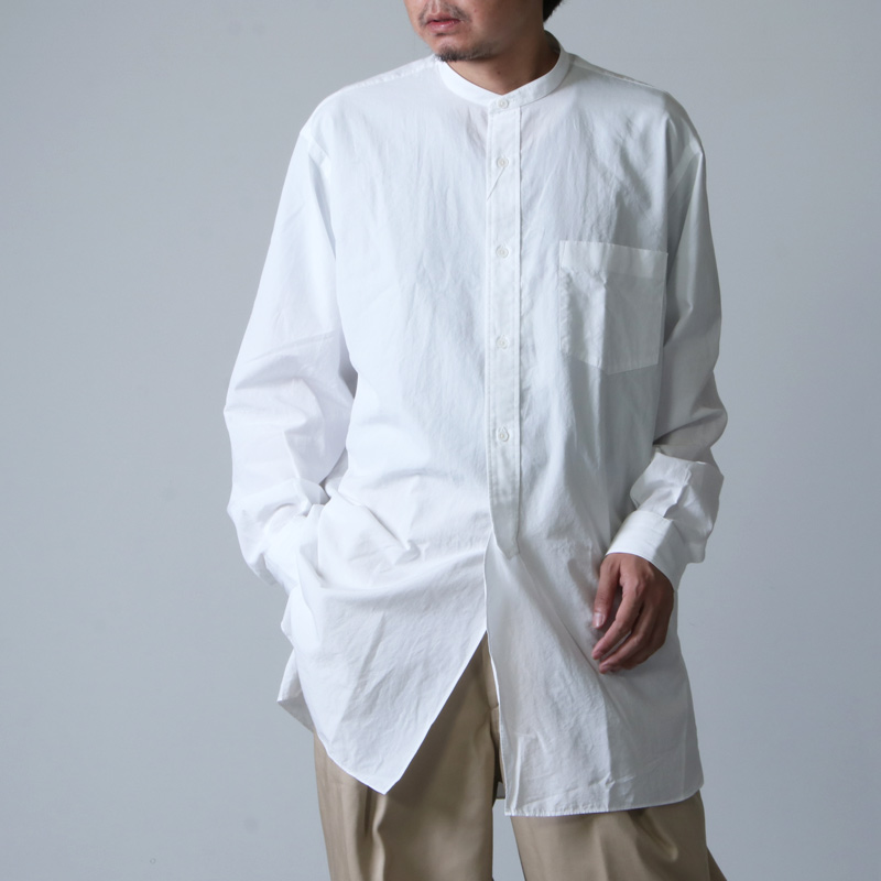 COMOLI 2021AW新作 新型コモリシャツ ホワイト サイズ2 新品未使用